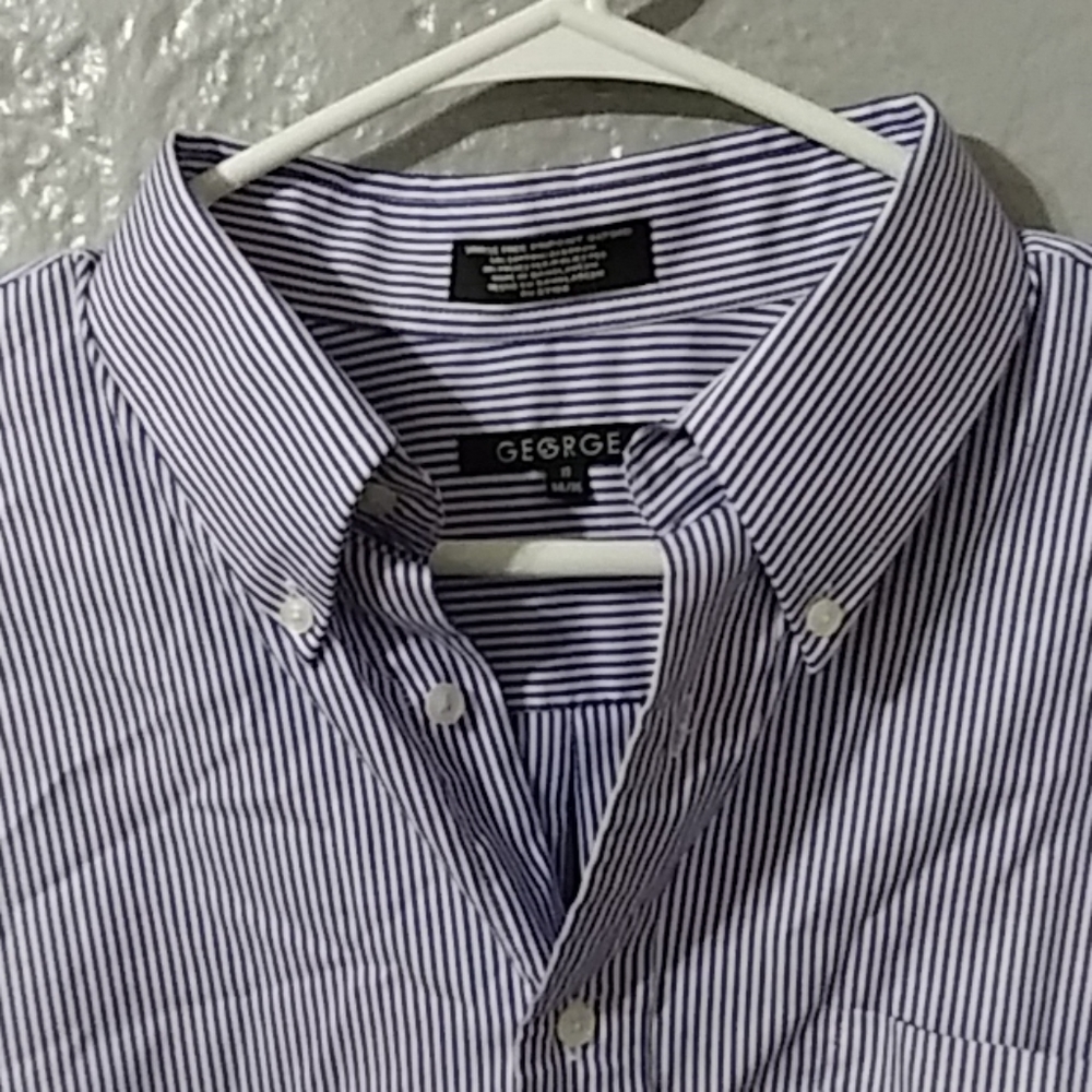 Mens long sleeve dress shirt